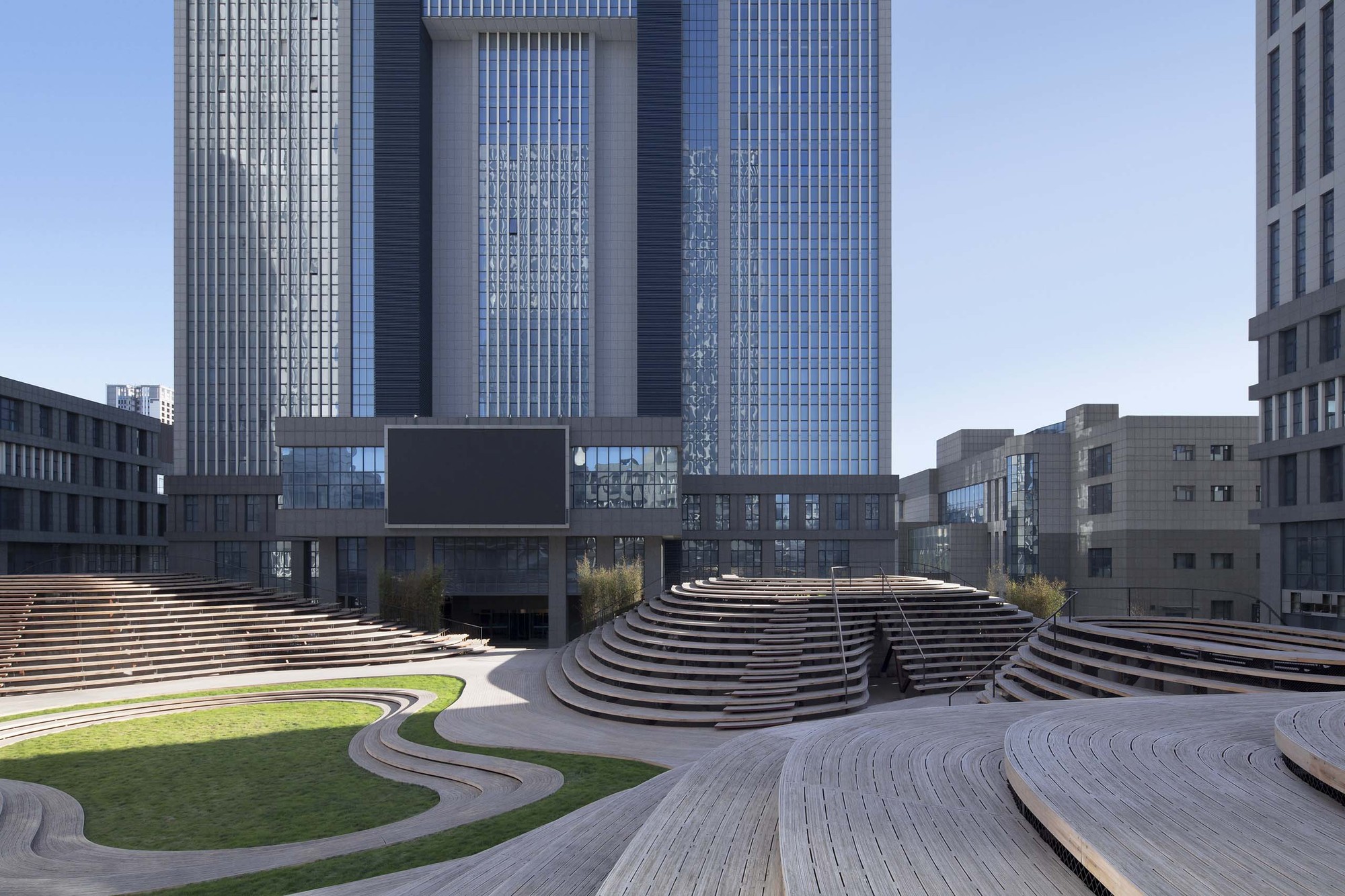 竹之山丘 · 天津智慧山山丘广场丨中国天津丨原地建筑-26