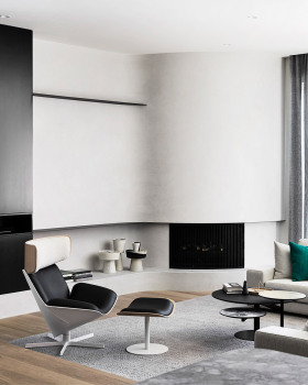 Manchester Modernist Haven: Interior Rendering