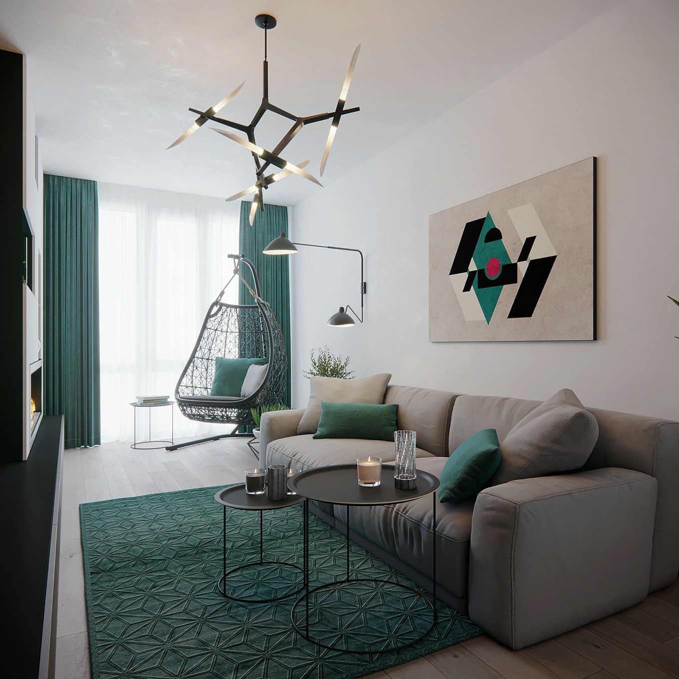 绿色森系的“治愈感”设计，满满自然力-1