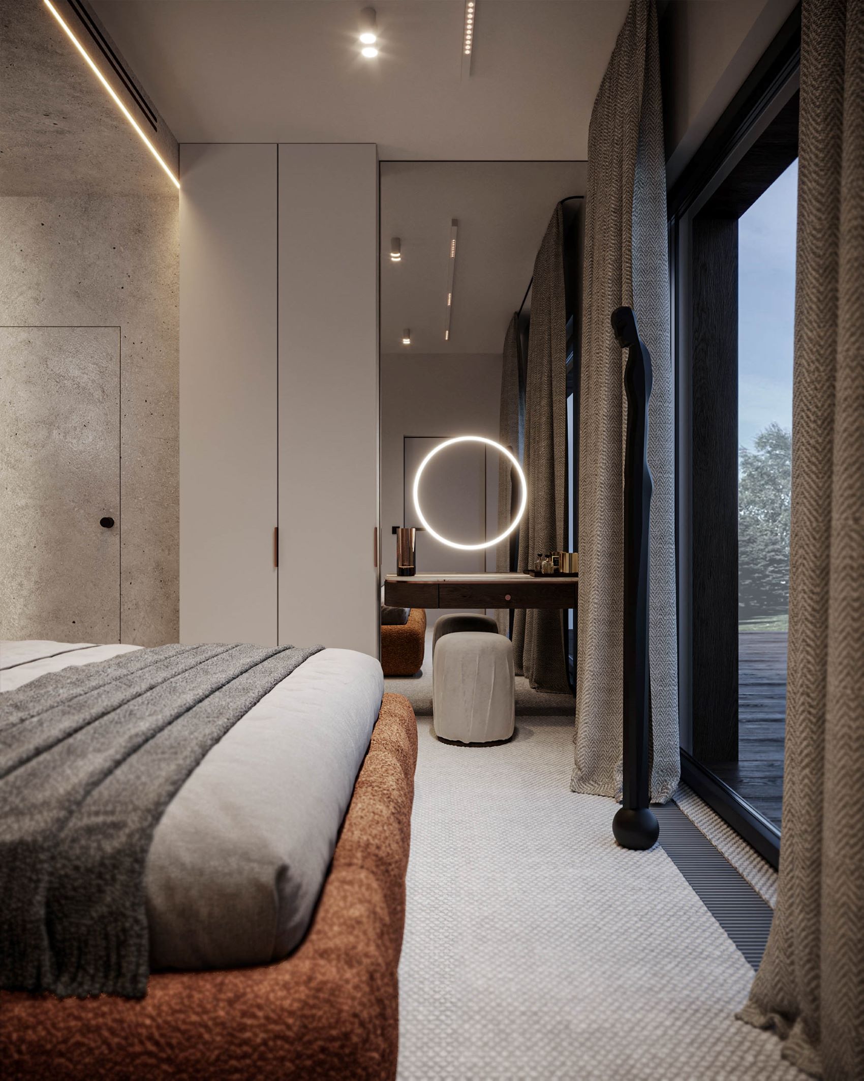 位于斜坡上的MODEKO·STUDIO设计的别墅室内项目丨MODEKO.STUDIO（Paweł Łęczycki）-57