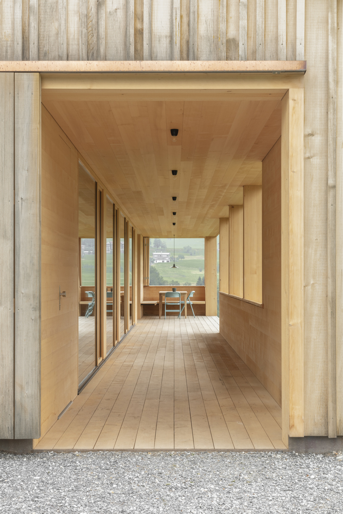 融入自然的奥地利木质家园·Buchen House丨Bernardo Bader Architekten-35