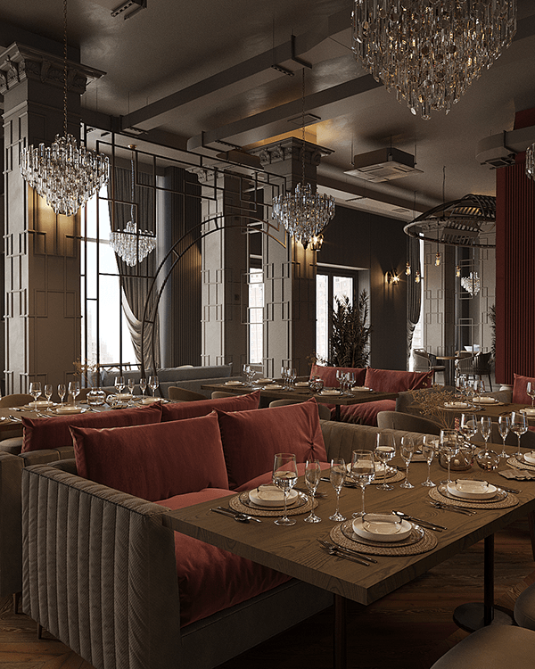 西餐厅丨哈萨克斯坦丨Aivar Zhardem | asia design-25