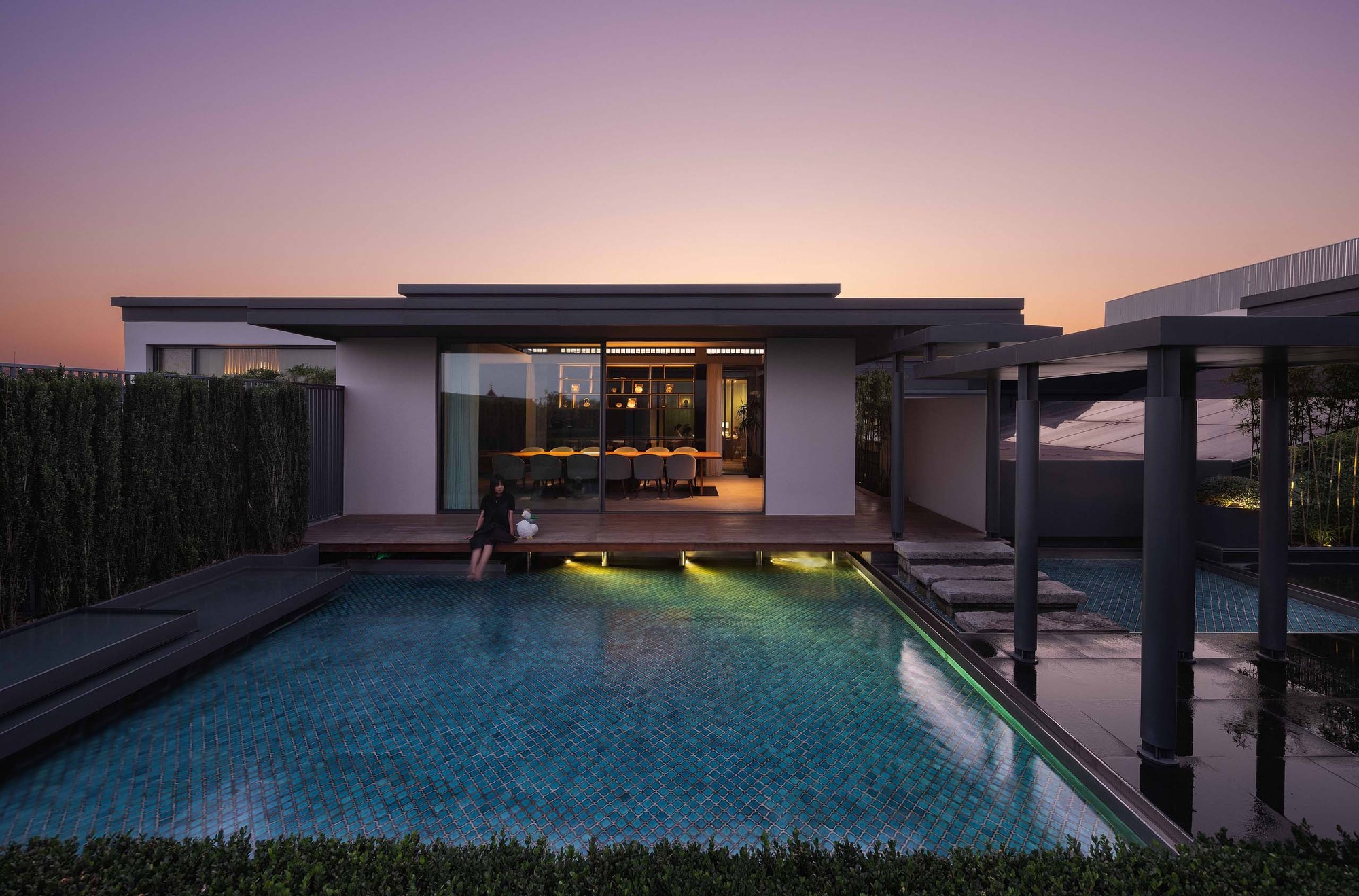 中国嘉兴工厂屋顶‘小雅院’(2020)(大相设计)设计-29