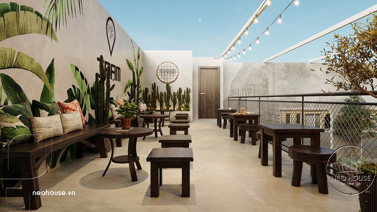 简约现代风 10x13m 咖啡厅设计,美观实用并存-15