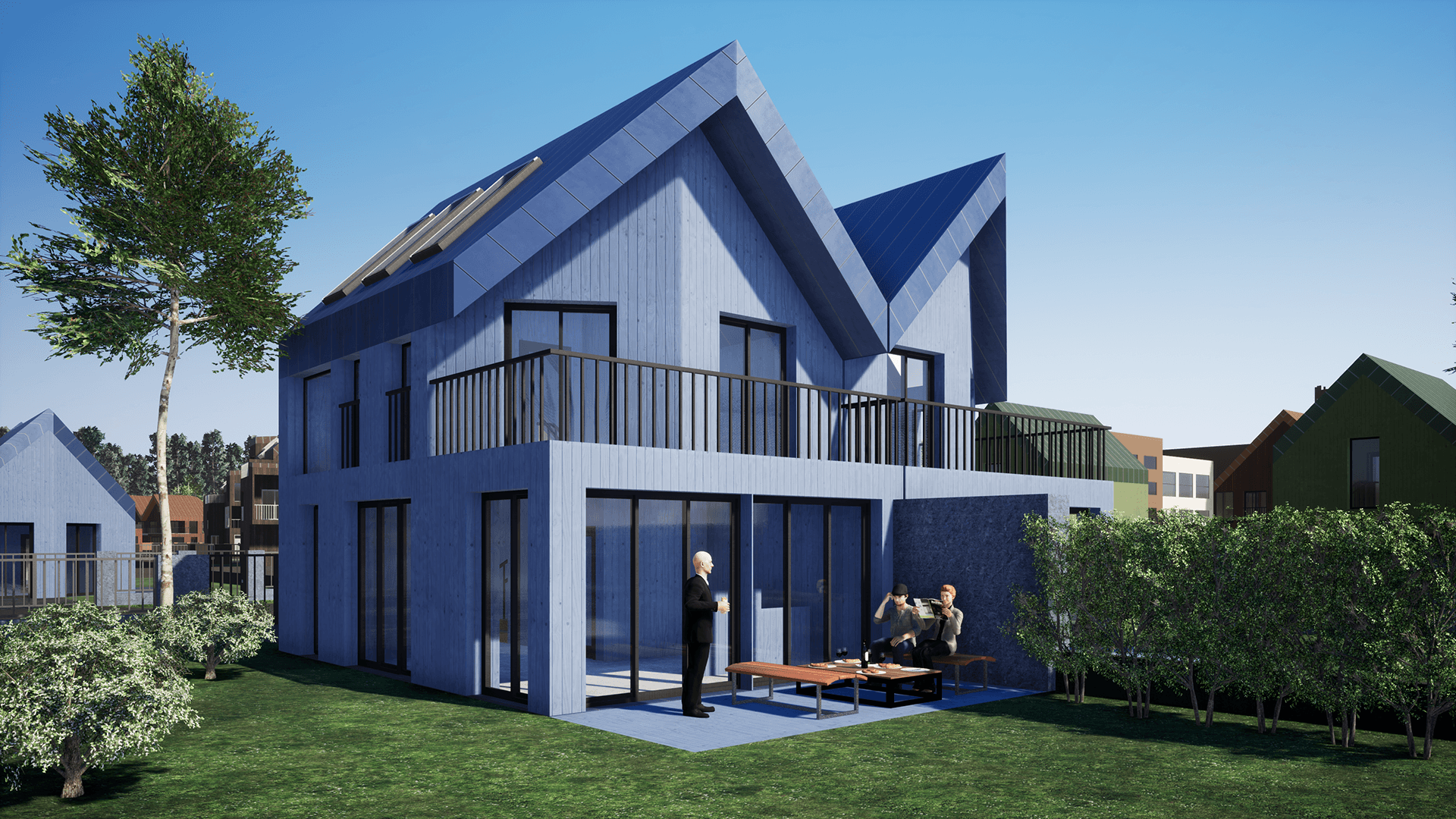 高密度和低层多功能木结构住宅区丨波兰比得哥什丨Damian Dominiczak-386