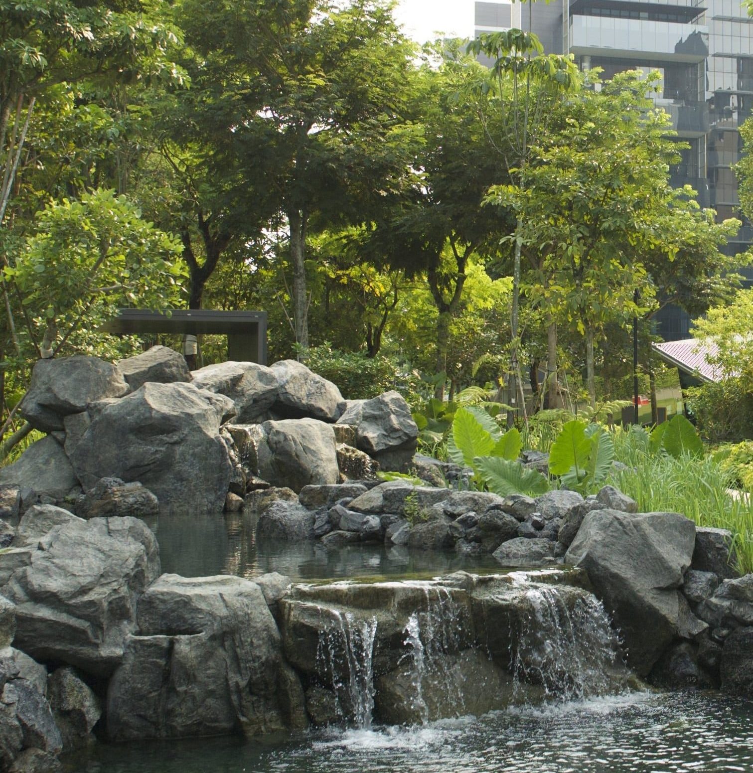 丽墩苑 | 新加坡豪宅的现代景观设计-15