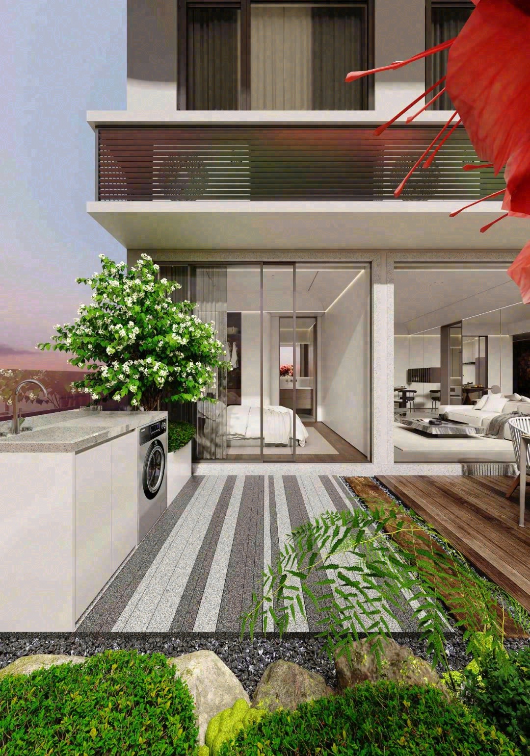 成都 IN99 别墅设计丨中国成都丨原色原宿设计-44