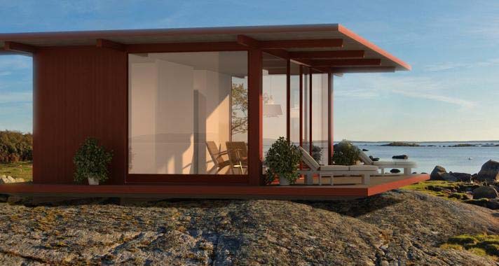 现代木屋及设计案例丨Sommarnojen建筑工作室-0