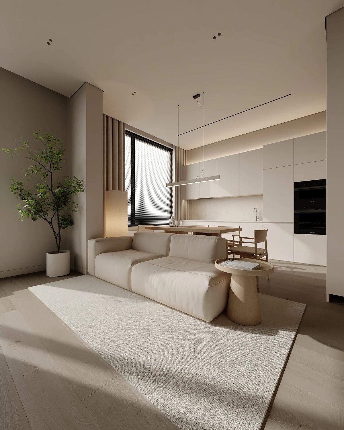 原木系奶油风空间设计丨哈萨克斯坦阿拉木图丨Ursa Studio-4