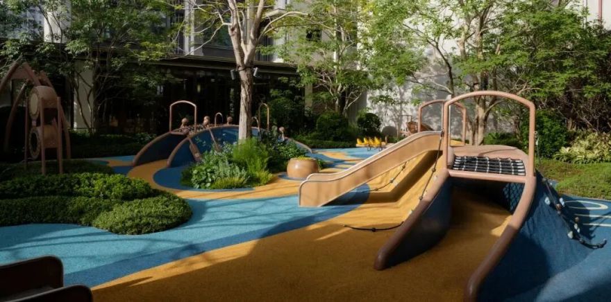 越秀·万博和臻:都市花园盛景无界|顺景园林-41