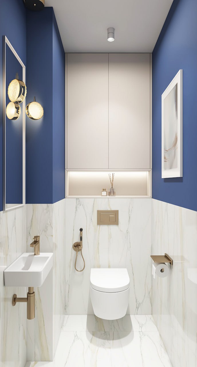 圣彼得堡明亮公寓室内设计丨俄罗斯圣彼得堡丨“Планировка хоум”工作室-23