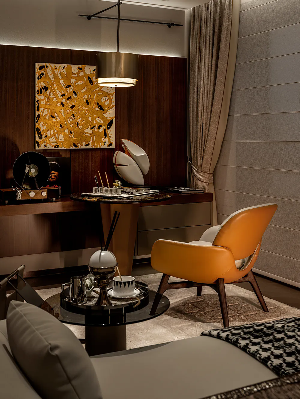 上海220㎡轻奢豪宅，一看就不是普通人家！-43