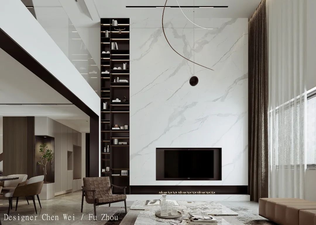 夏日轻奢,温馨宜居·国广一叶陈威的 220㎡福州之家丨中国福州-22