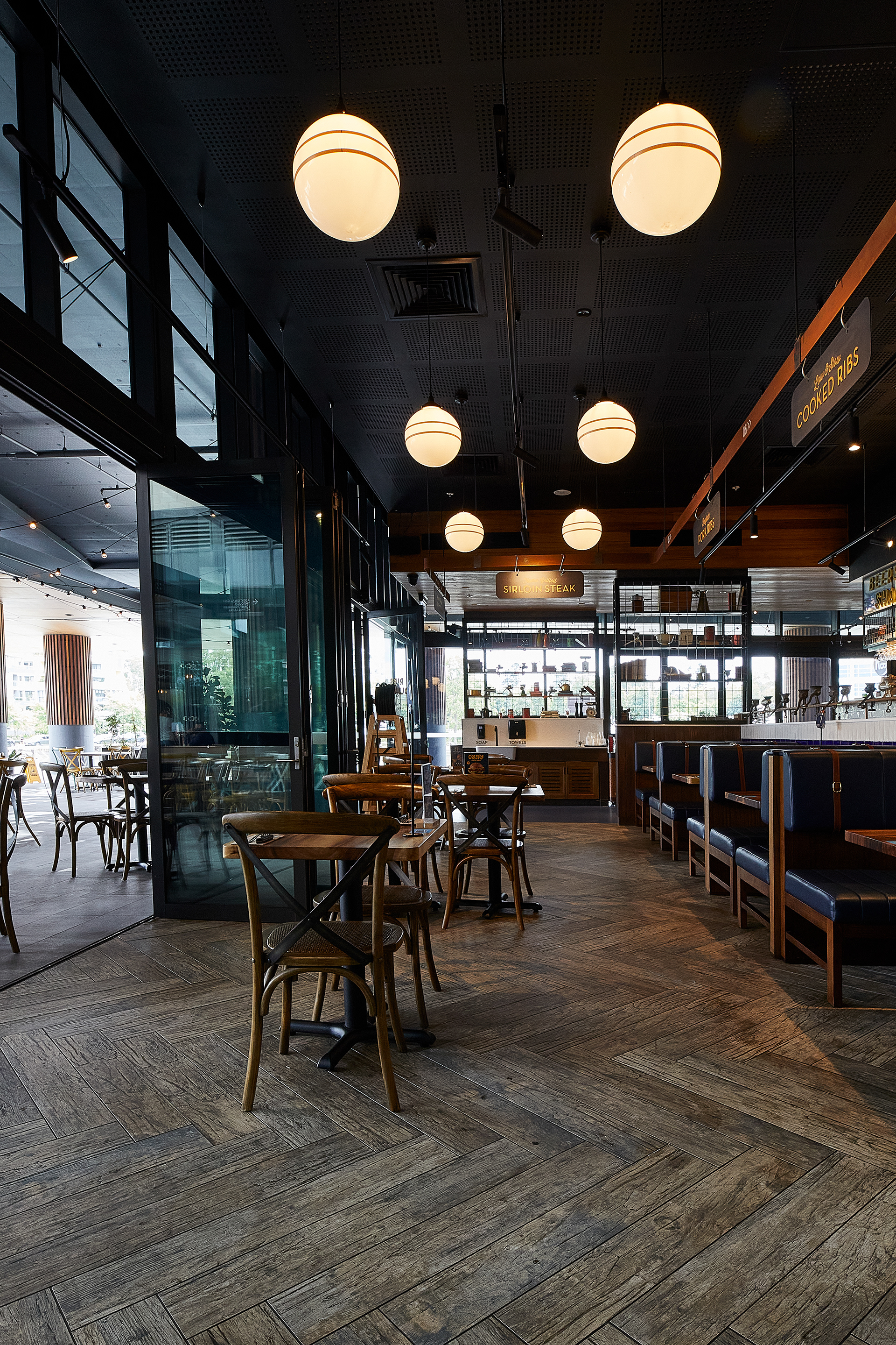 Ribs & Burgers · Bella Vista 餐厅设计丨澳大利亚新南威尔士丨Design Partnership Australia-58