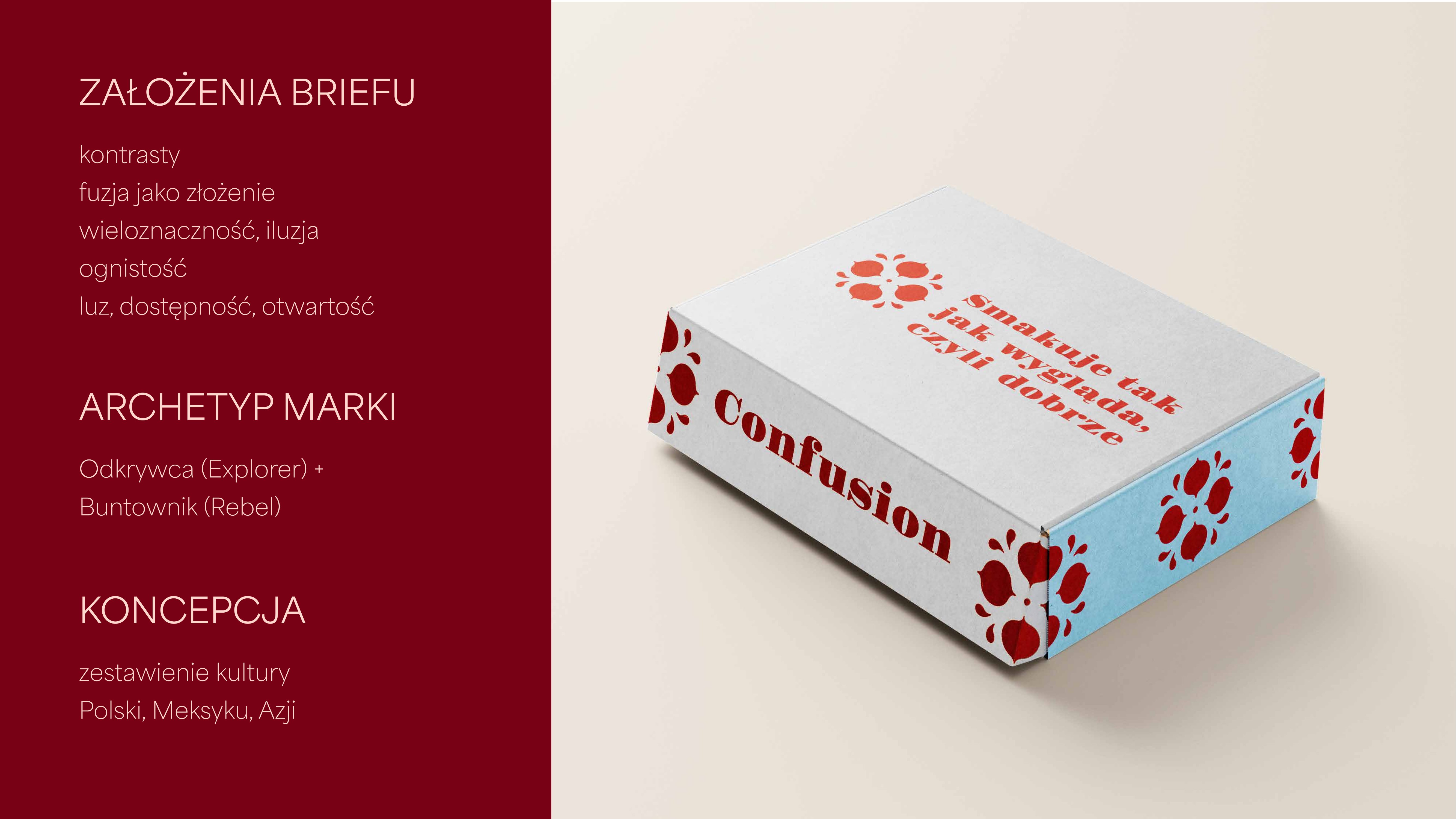 Confusion, czyli kuchnia fusion - Identyfikacja marki-2