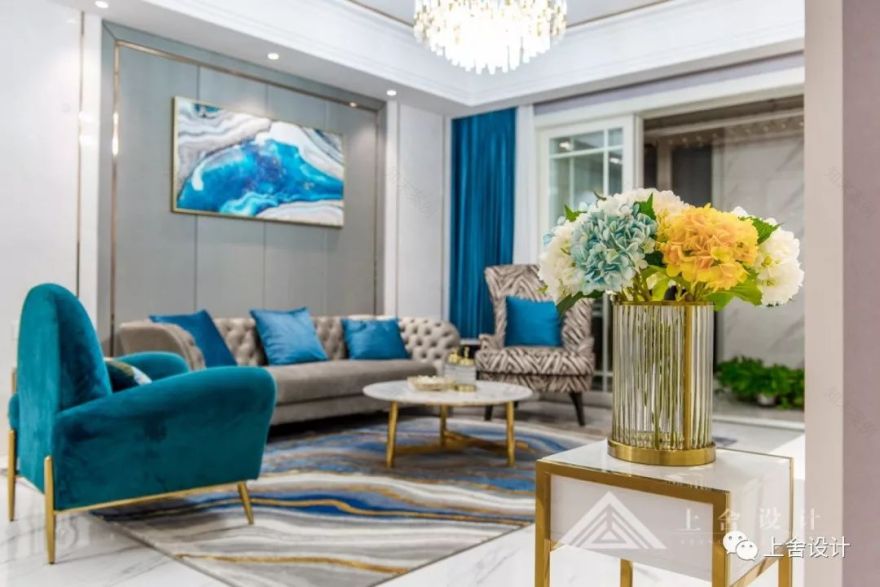 卢浮宫现代轻奢风,品质生活美学的完美呈现-7