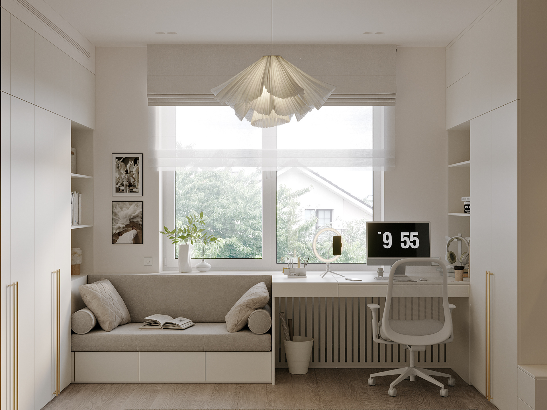 私人住宅里的女孩房间丨LV Interiors-4