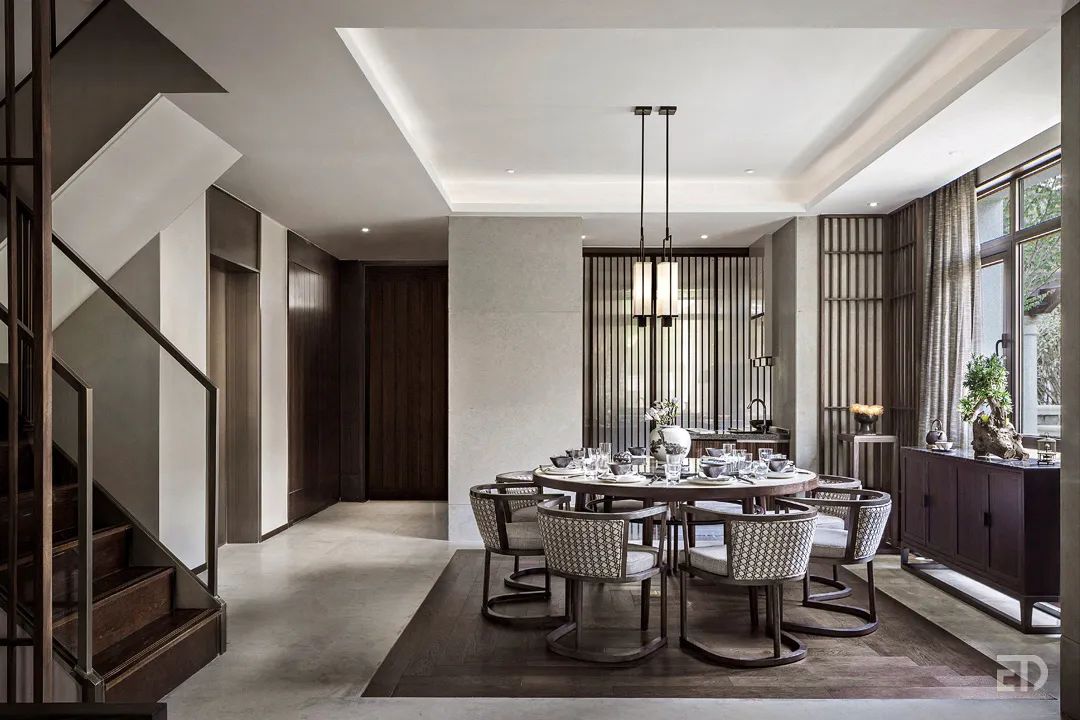 建业比华利庄园别墅样板房设计丨中国新乡丨戴勇设计研究室-24