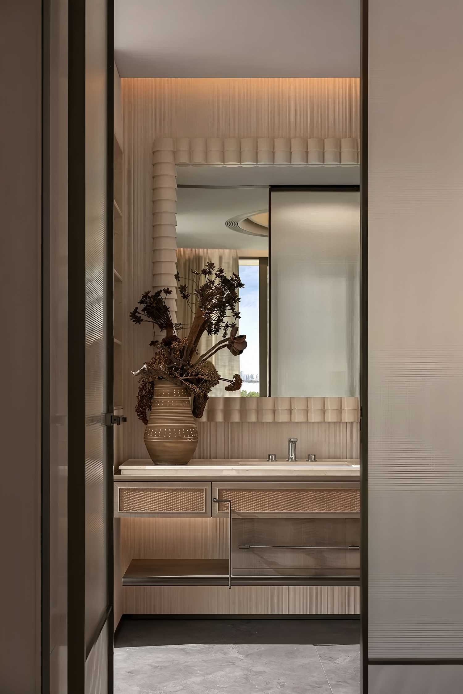 海口万华江东麓岛云溪岛二期上叠别墅样板间丨中国海口丨深圳市盘石室内设计有限公司-39