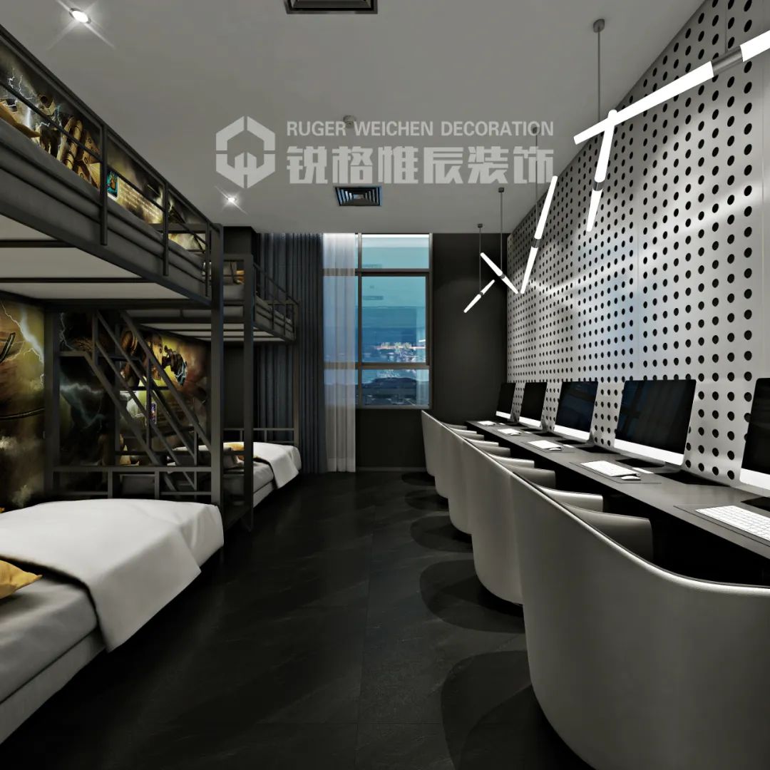 《红色警戒》电竞中心 | 现代风格与沉浸体验的融合-88