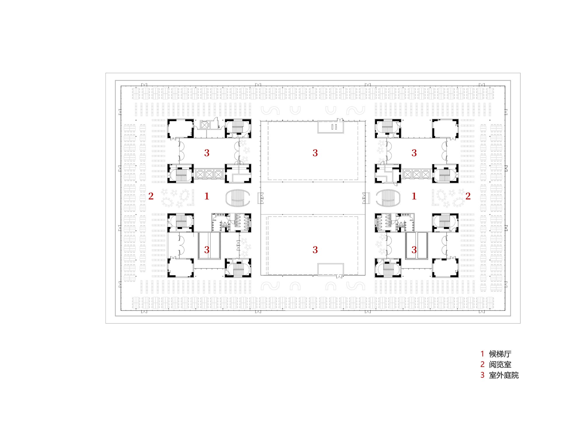 LIBRARY AND SCHOOL GATE OF CAUC | TJAD ORIGINAL DESIGN STUDIO - ARCH2O-23