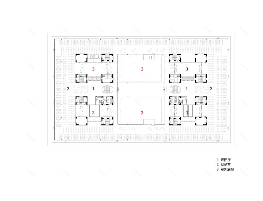 LIBRARY AND SCHOOL GATE OF CAUC | TJAD ORIGINAL DESIGN STUDIO - ARCH2O-23