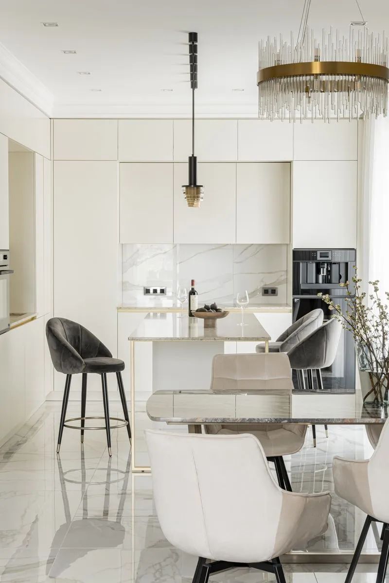 川谷堂 104㎡现代简约二人居丨Yulia Fambulova-20