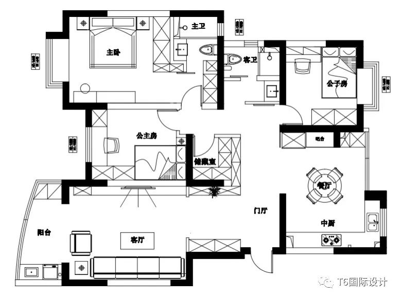 现代轻奢黑白灰精致温馨之家丨中国浦东新区丨宋明轩-15