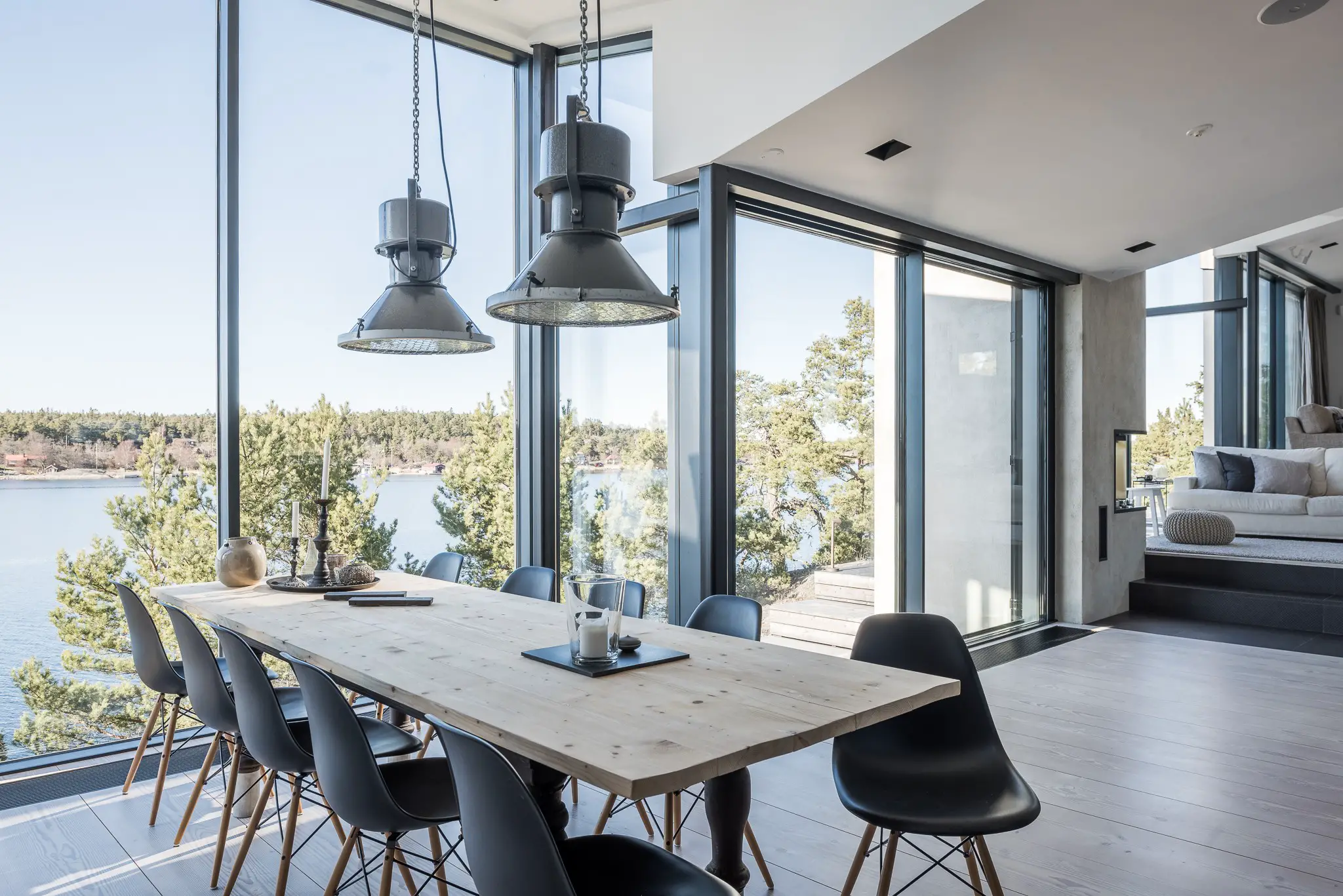 瑞典湖泊度假屋 | 梦幻般的水边度假胜地-13