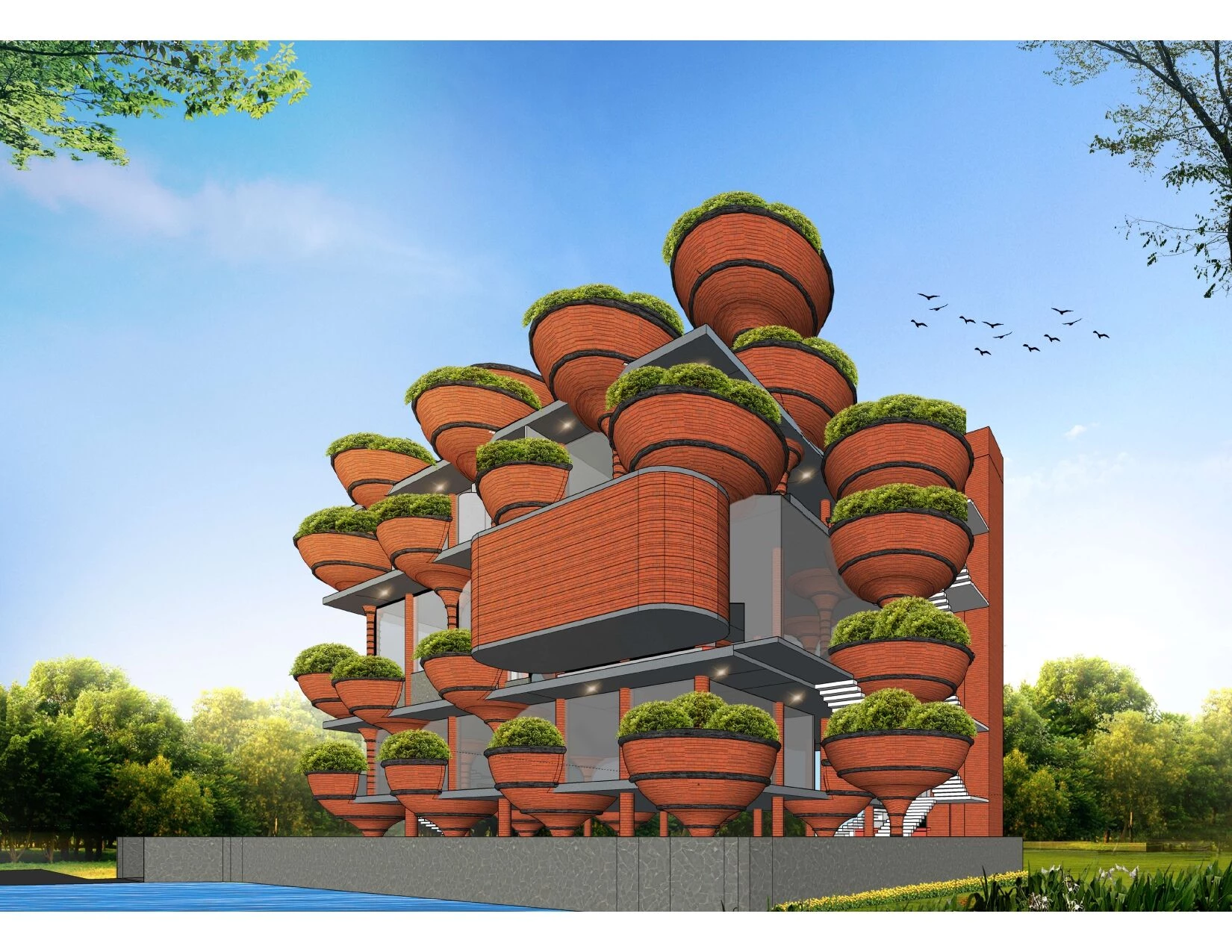 普拉巴特卡拉塔波瓦纳丨印度班加罗尔丨4site architects-5