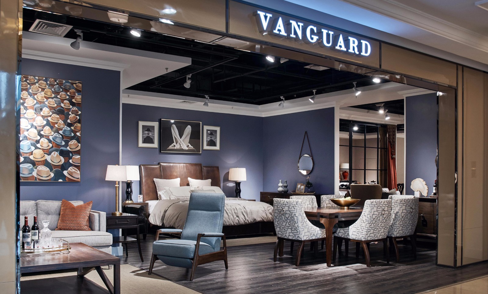 成都富森美 BERNHARDT·VANGUARD 美式家居馆-4