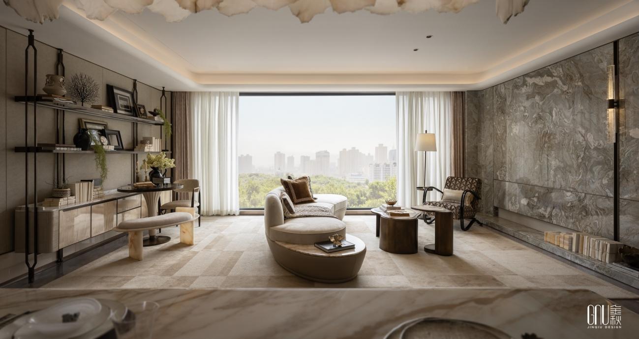 金秋设计 | 成都崇州·万科熙园甲第113户型样板间-15