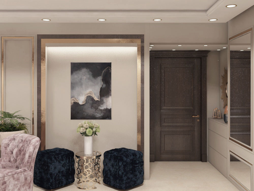 Reception/Open Kitchen+Living Area (Alexandria, Egypt)-3