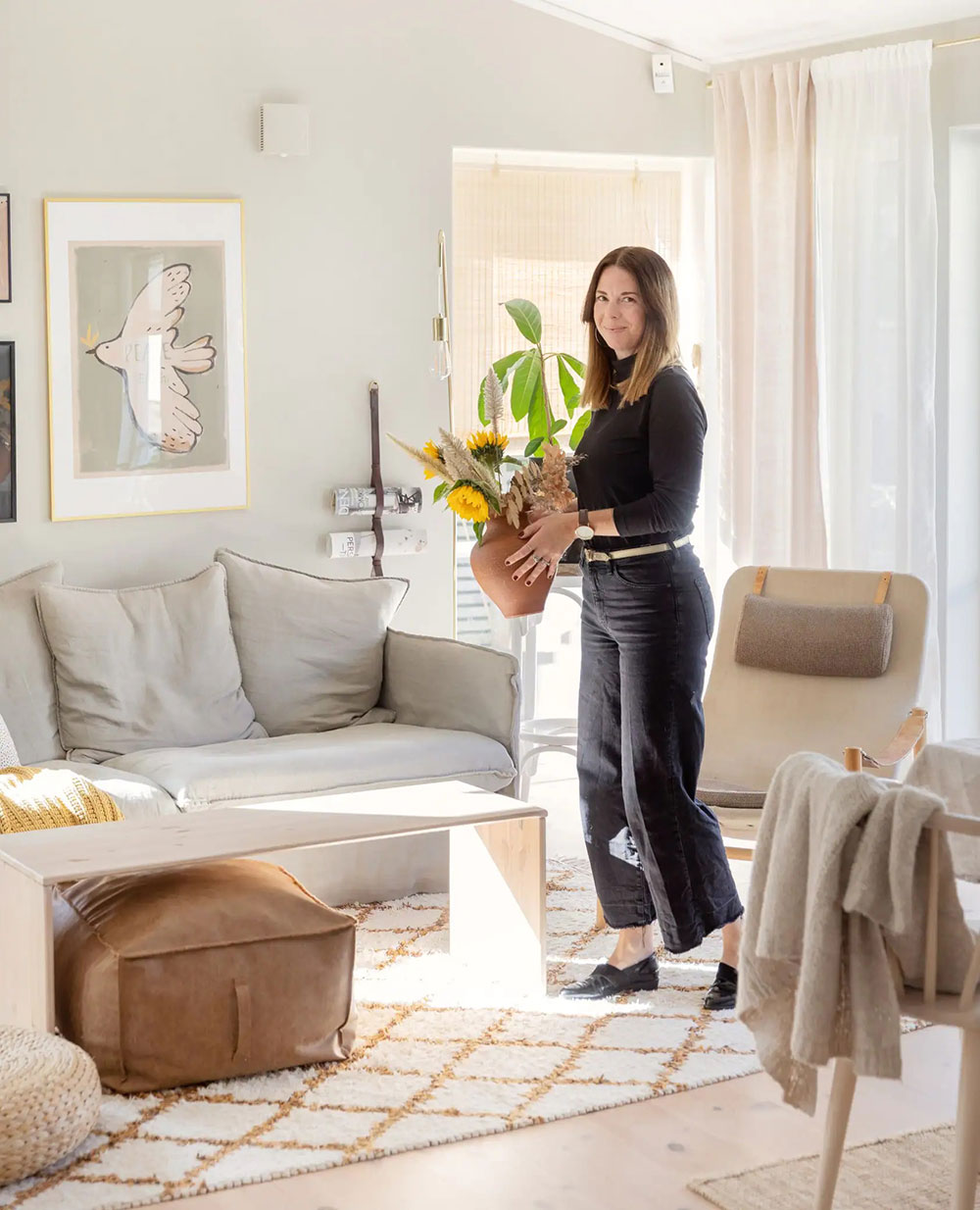 瑞典温馨小木屋，极简中的自然温暖-4