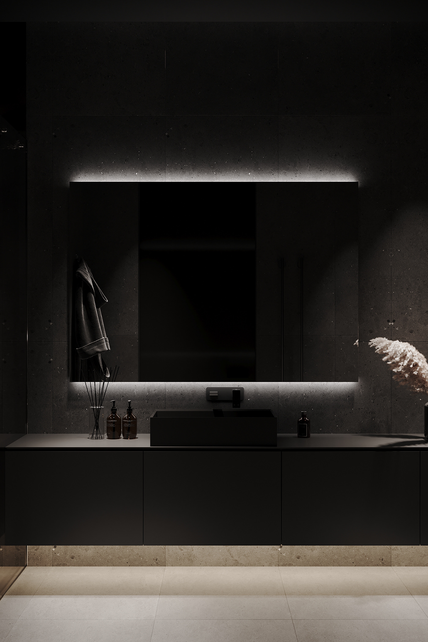 质感黑白灰空间设计  细节超多-23