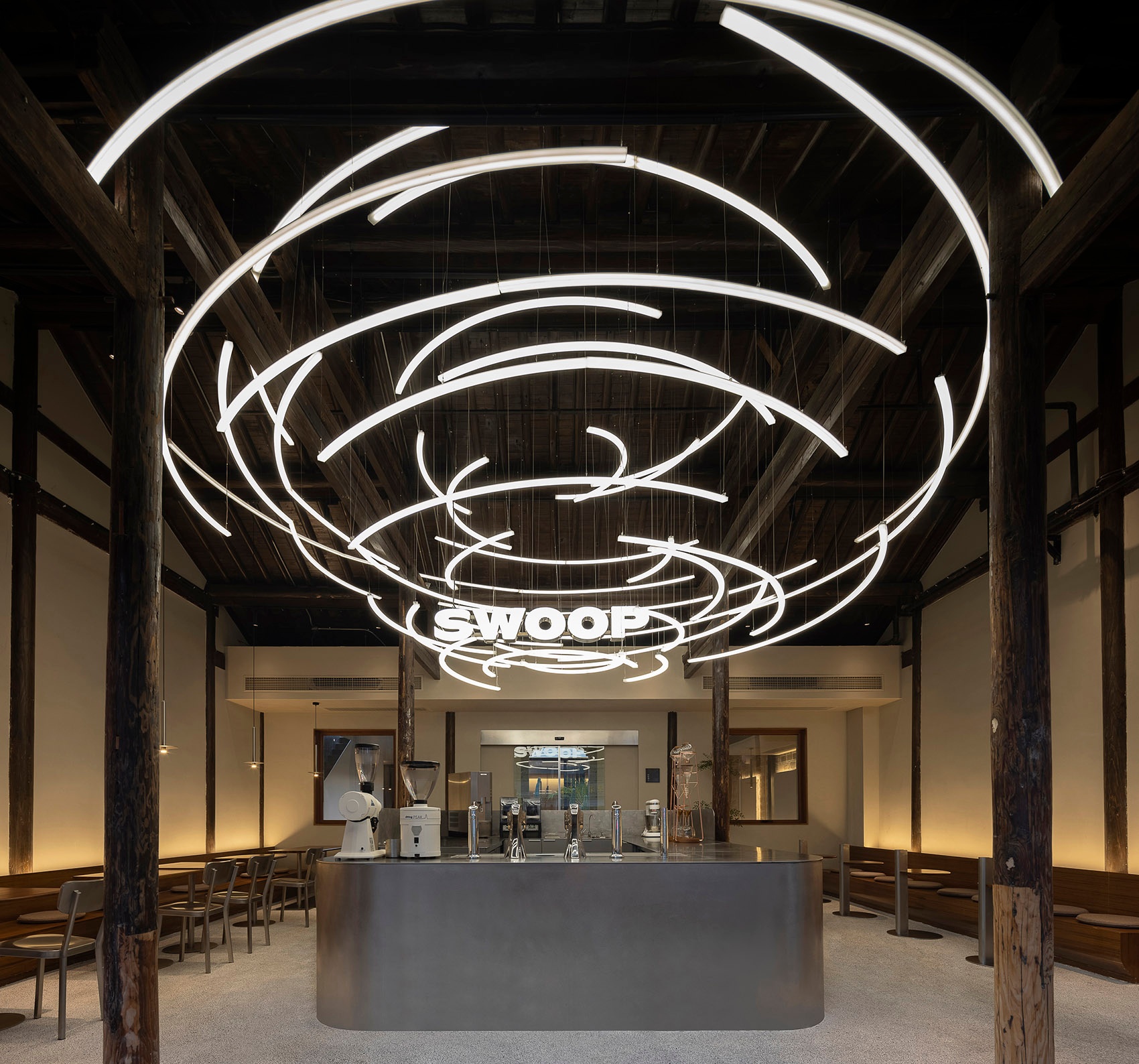 SWOOP Coffee 和泰羲餐厅丨中国南京丨杭州观堂室内设计有限公司-2