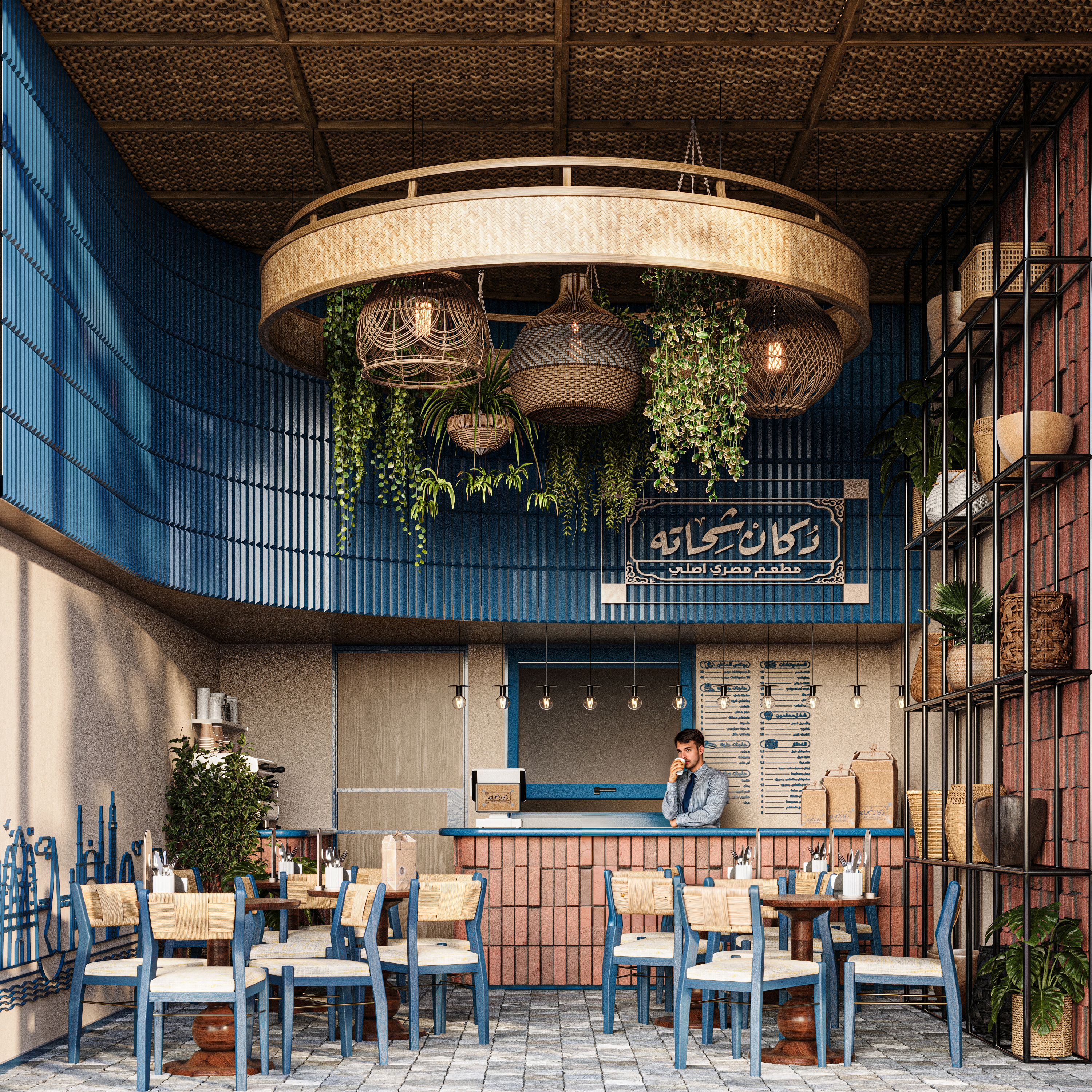 DOKKAN SHAHATA（Dokkan Shahata 咖啡馆）丨沙特阿拉伯丨PROP & AERMES ARCHITECTS-10
