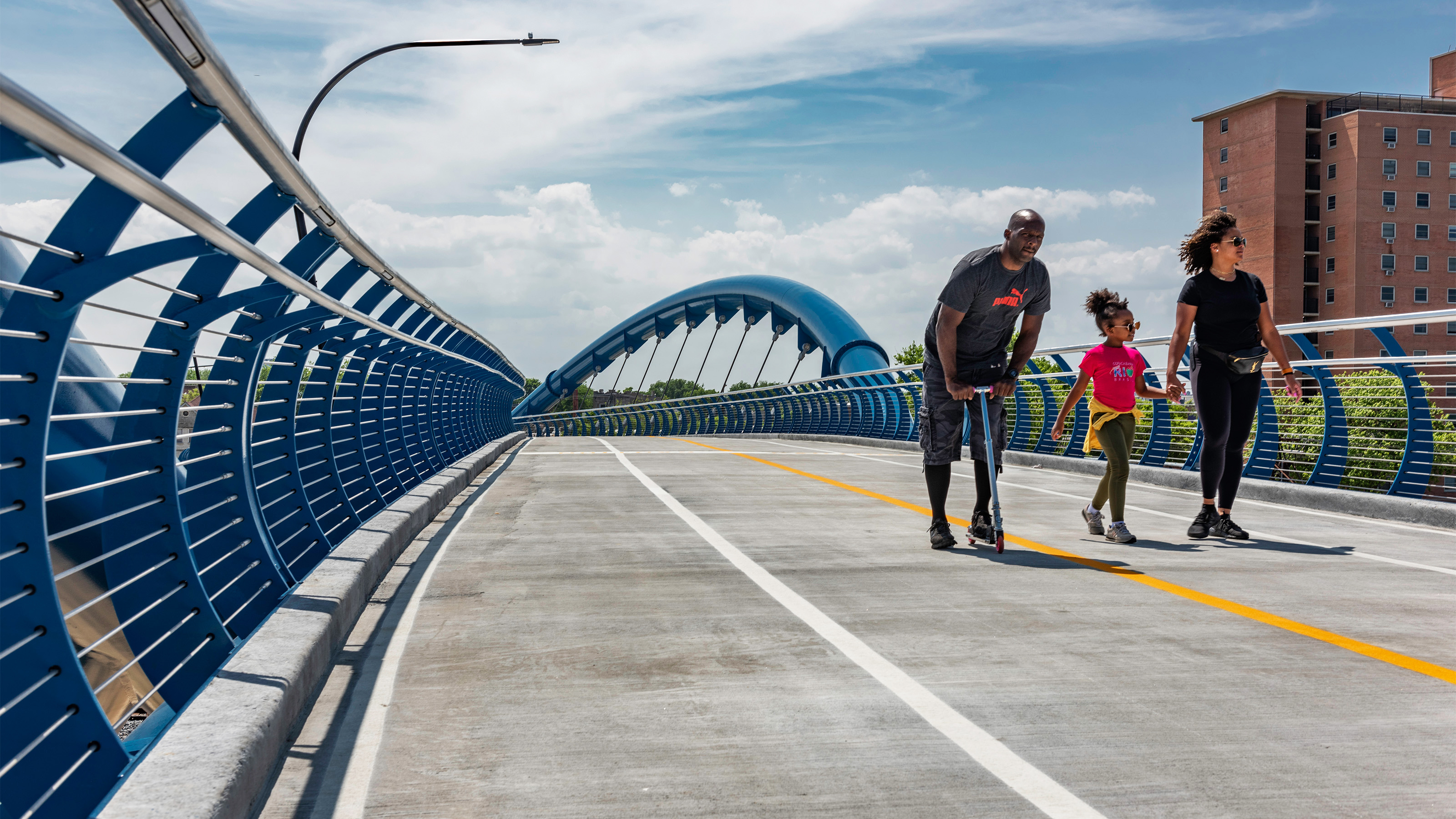 41st and 43rd Street Pedestrian Bridges Chicago | Cordogan Clark & Associates-25