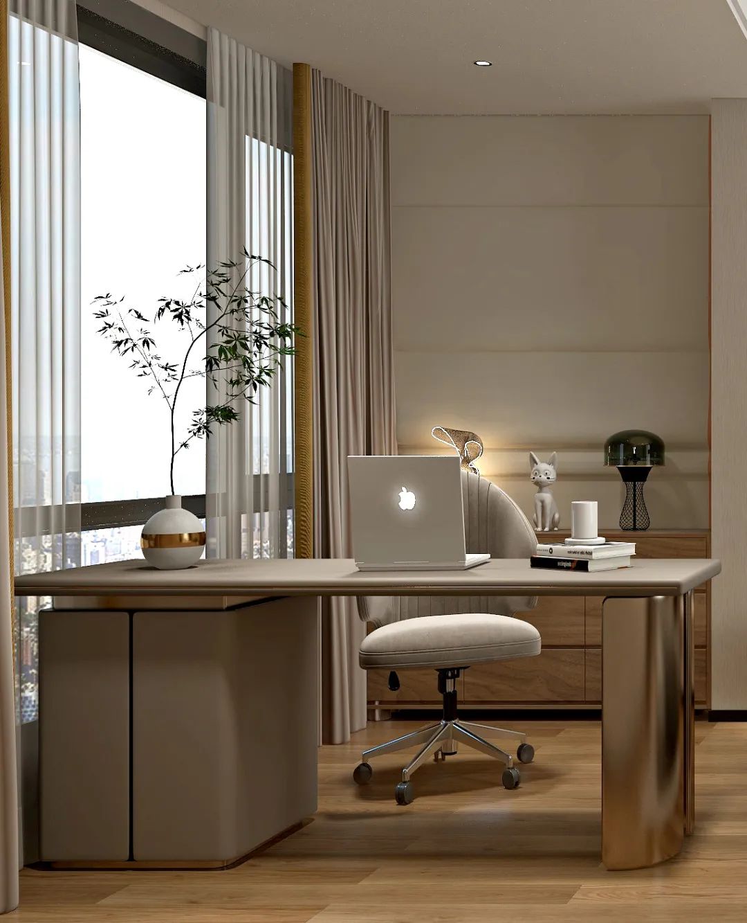 立于当下 静守自然 · 广州某别墅现代轻奢新中式设计丨中国广州丨广州W设计-49