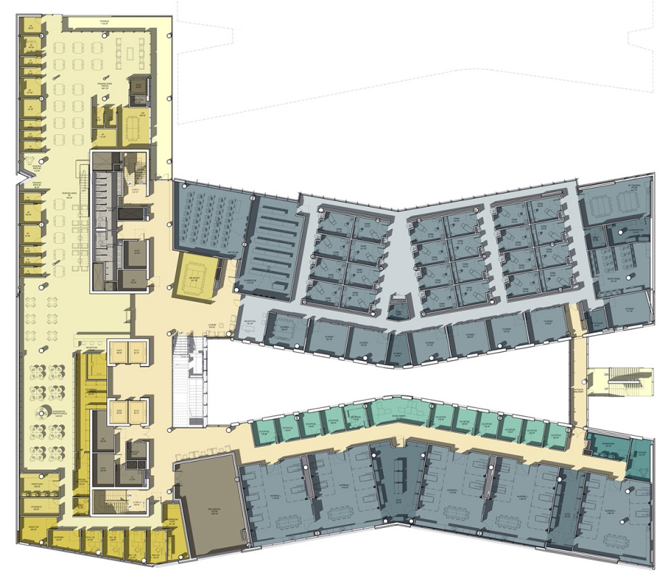 菲尼克斯生物医学园区教育大楼丨CO Architects-22