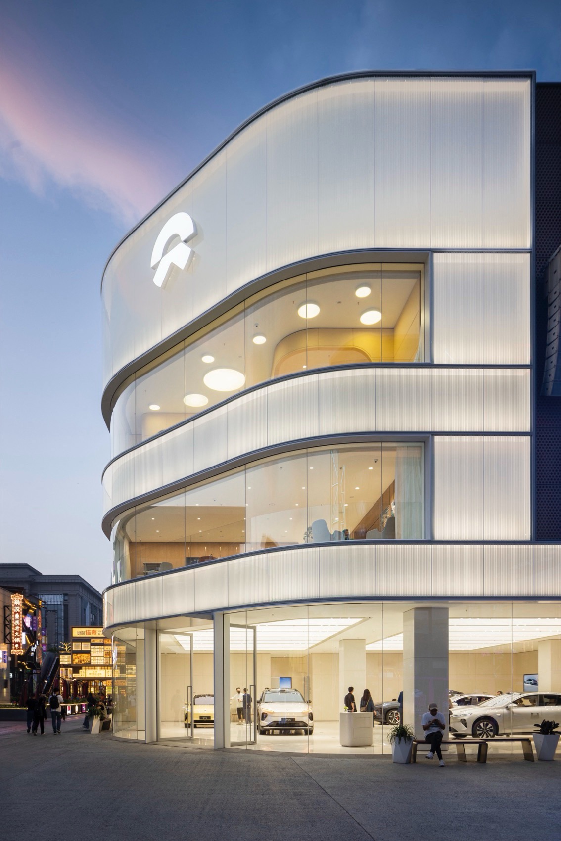 蔚来中心北京华熙LIVE五棵松丨中国北京丨戴卫奇普菲尔德建筑事务所上海办公室-2