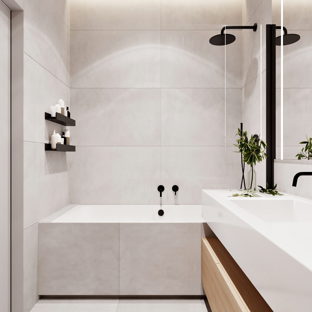 121平，现代简约二层空间设计！                     -26