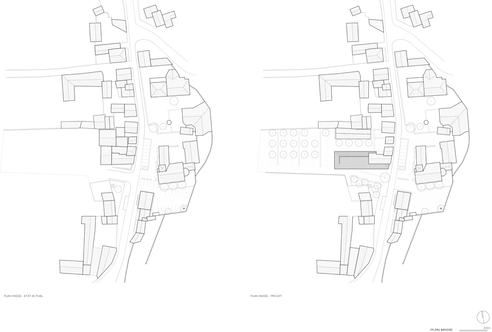 圣乔治奥特维尔镇中心,法国丨Link建筑师(主导)+ Fab建筑师(合作)-17