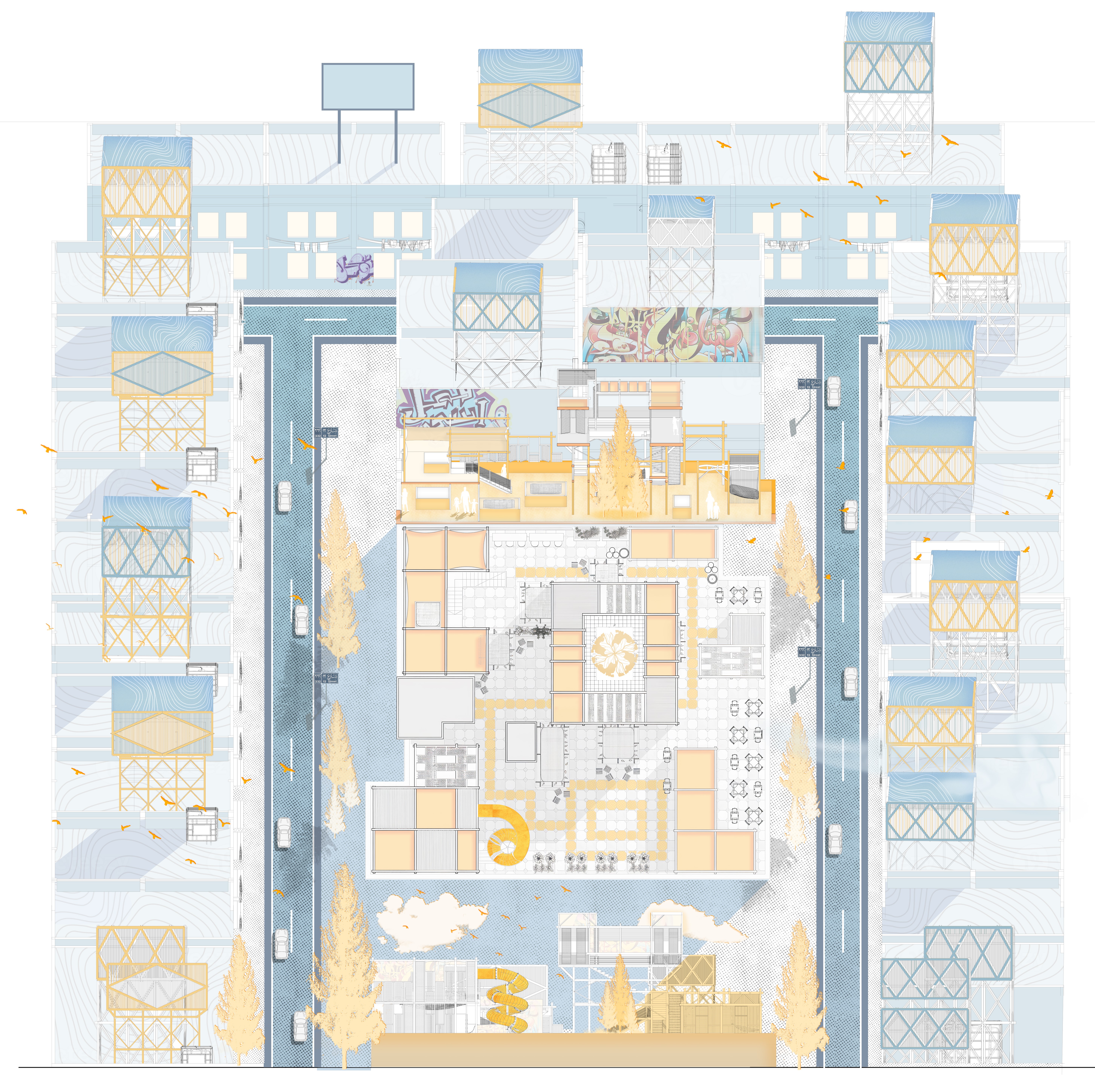 埃及盖亚城市绿洲丨EgyptCairo丨REC & BASE studio-28