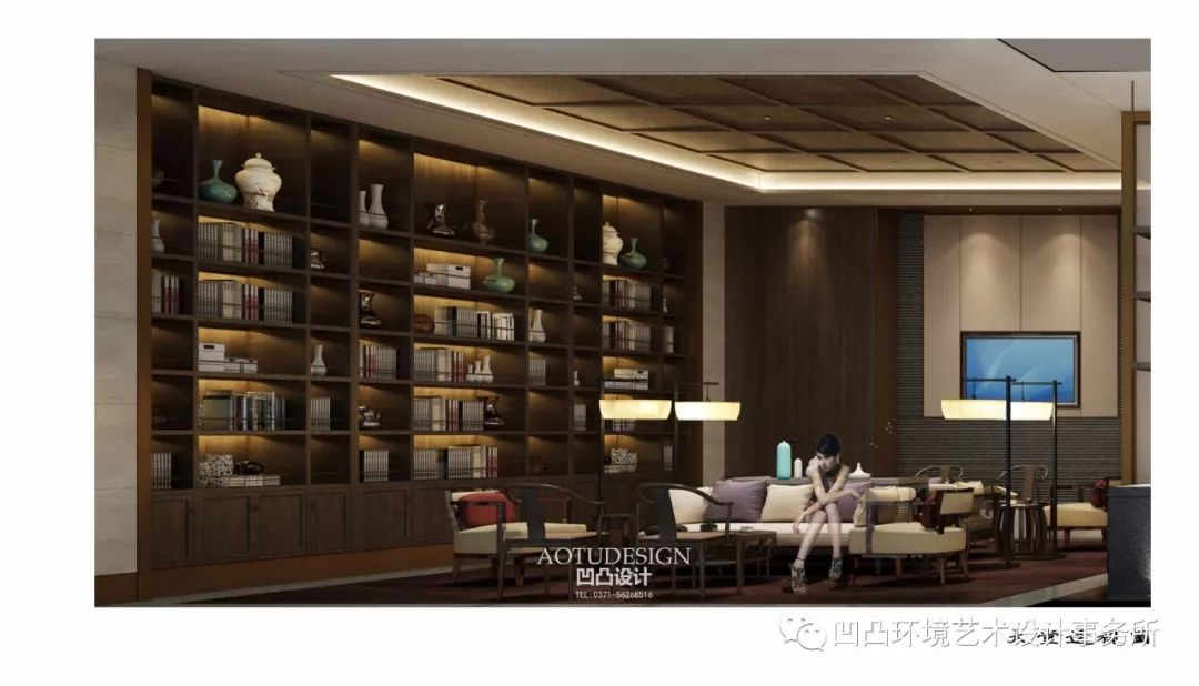 新中式商务酒店 | 古韵今风,华而不奢-23