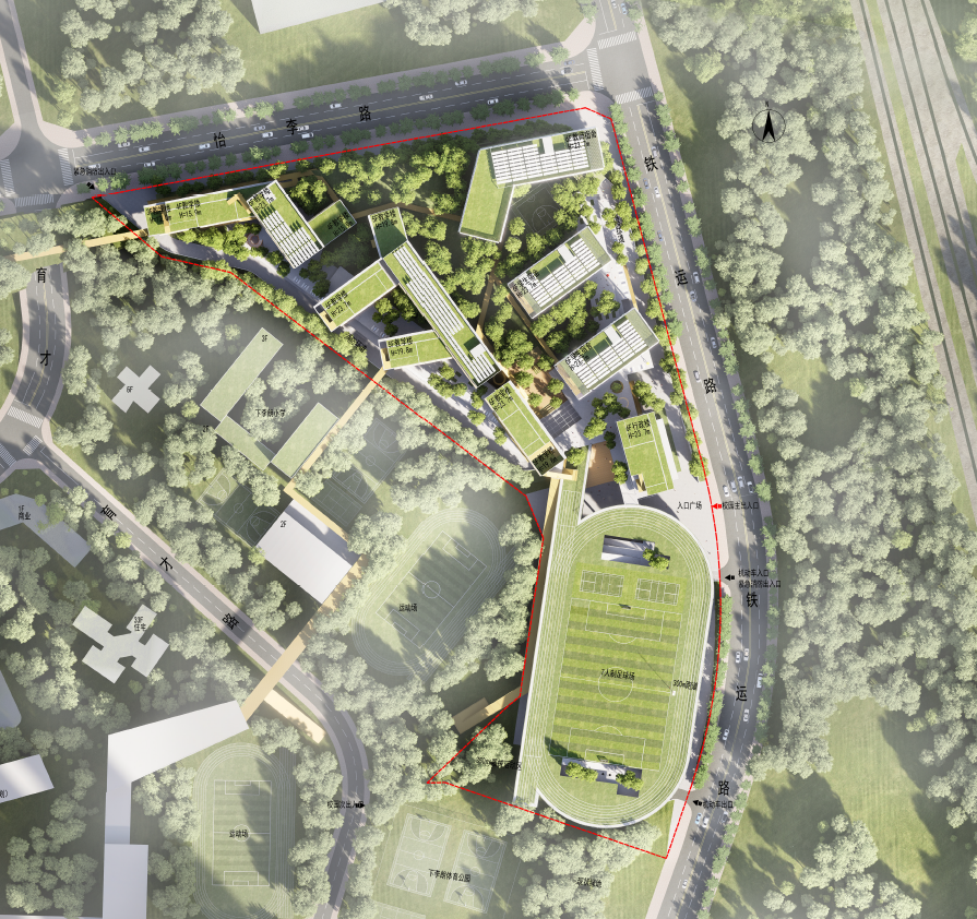 卫城·高中 · 生态友好的绿色校园设计丨中国深圳丨立方都市+库博建筑（联合体）-83