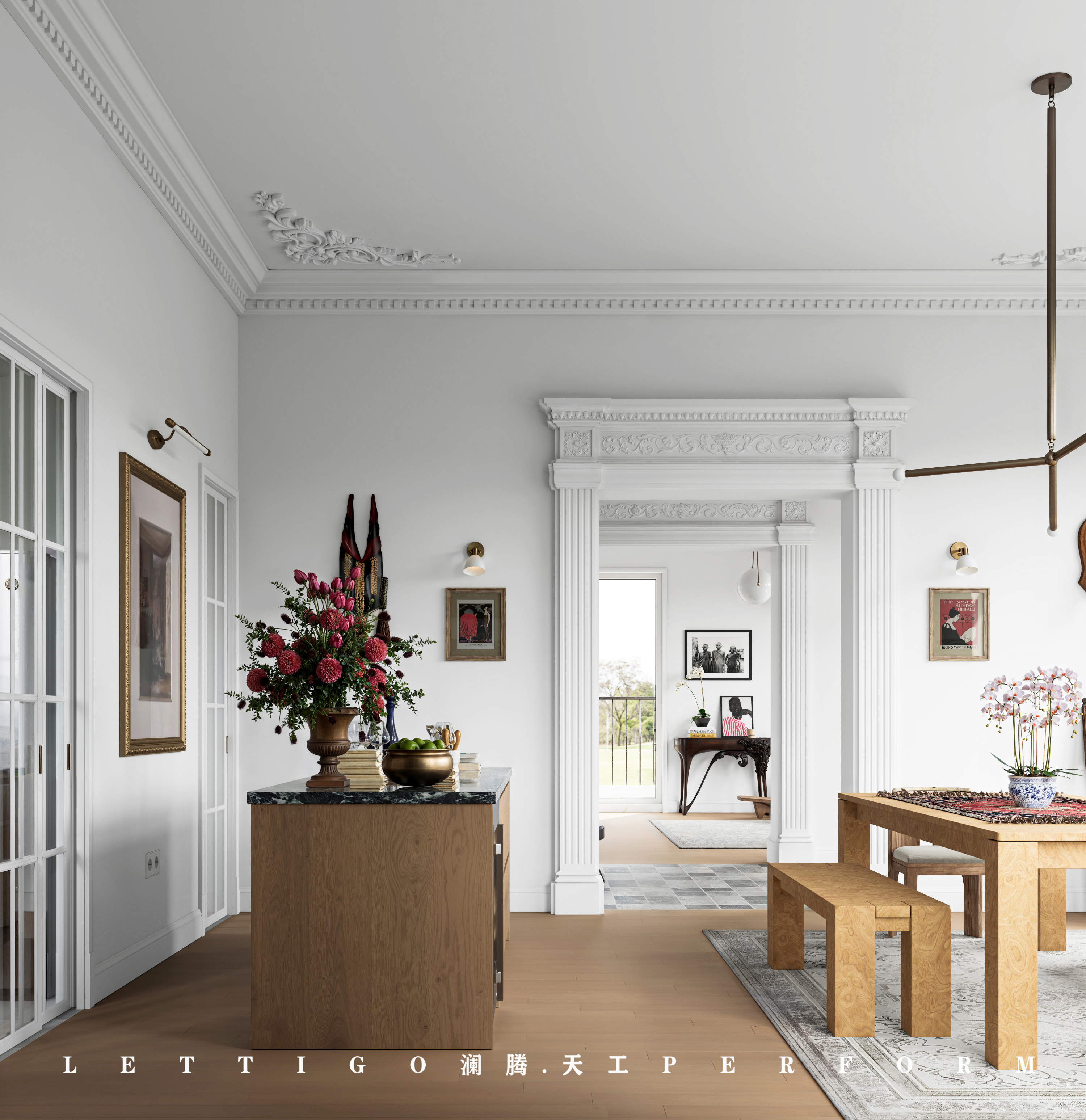 纯白简约法式家居设计-8