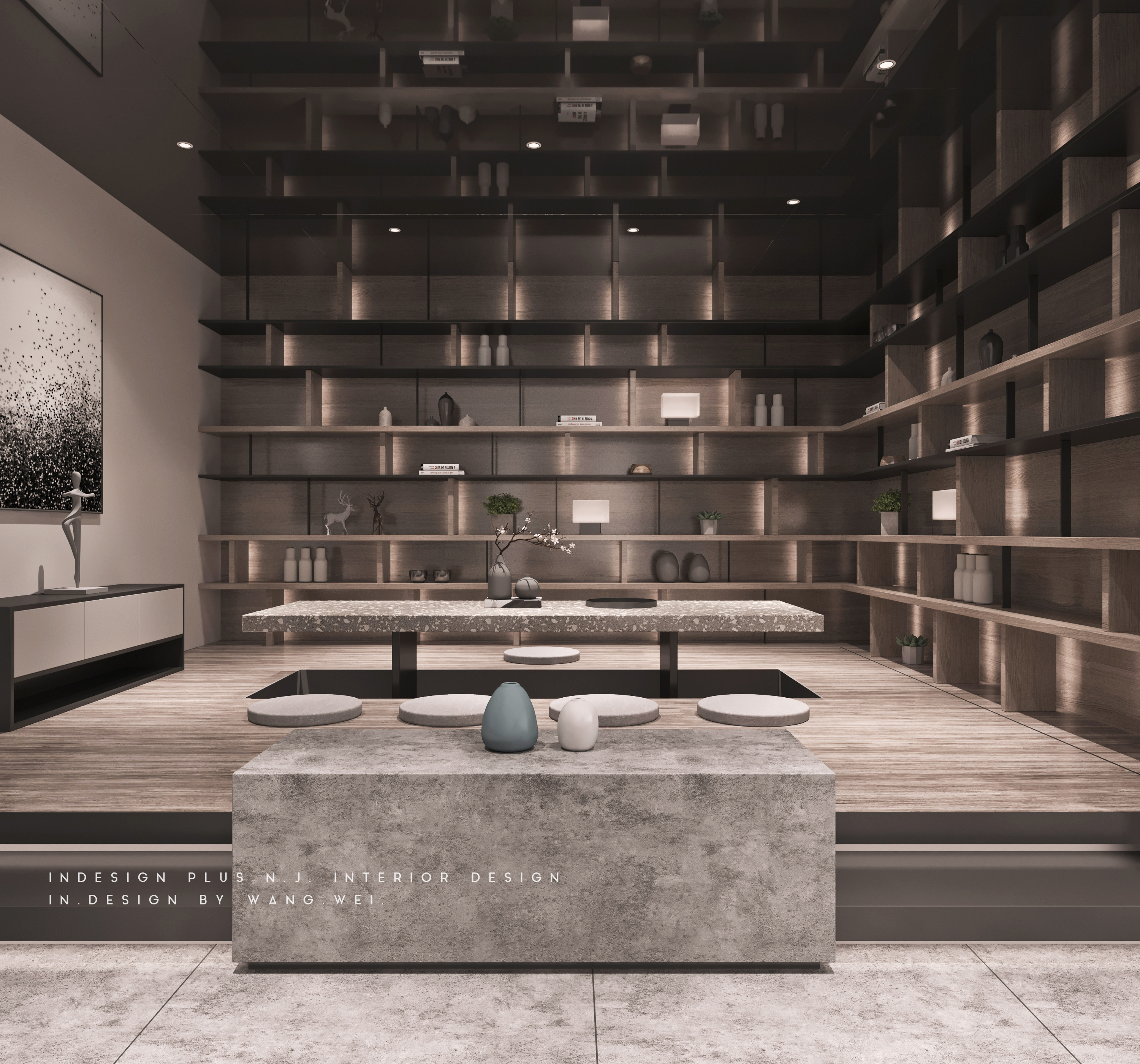 川木制造全案设计中心 | 极简工业风打造 280 平商业展厅-18