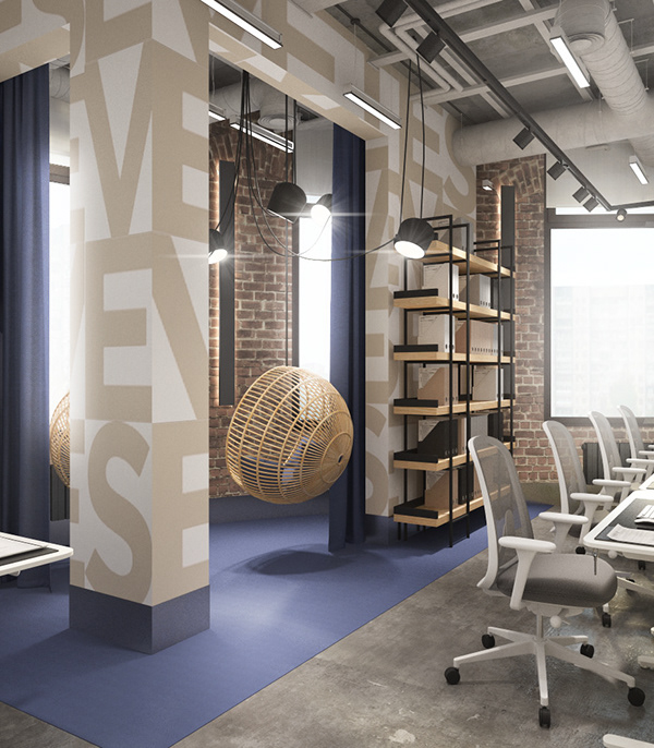 办公室设计项目丨RedLine 设计工作室-7