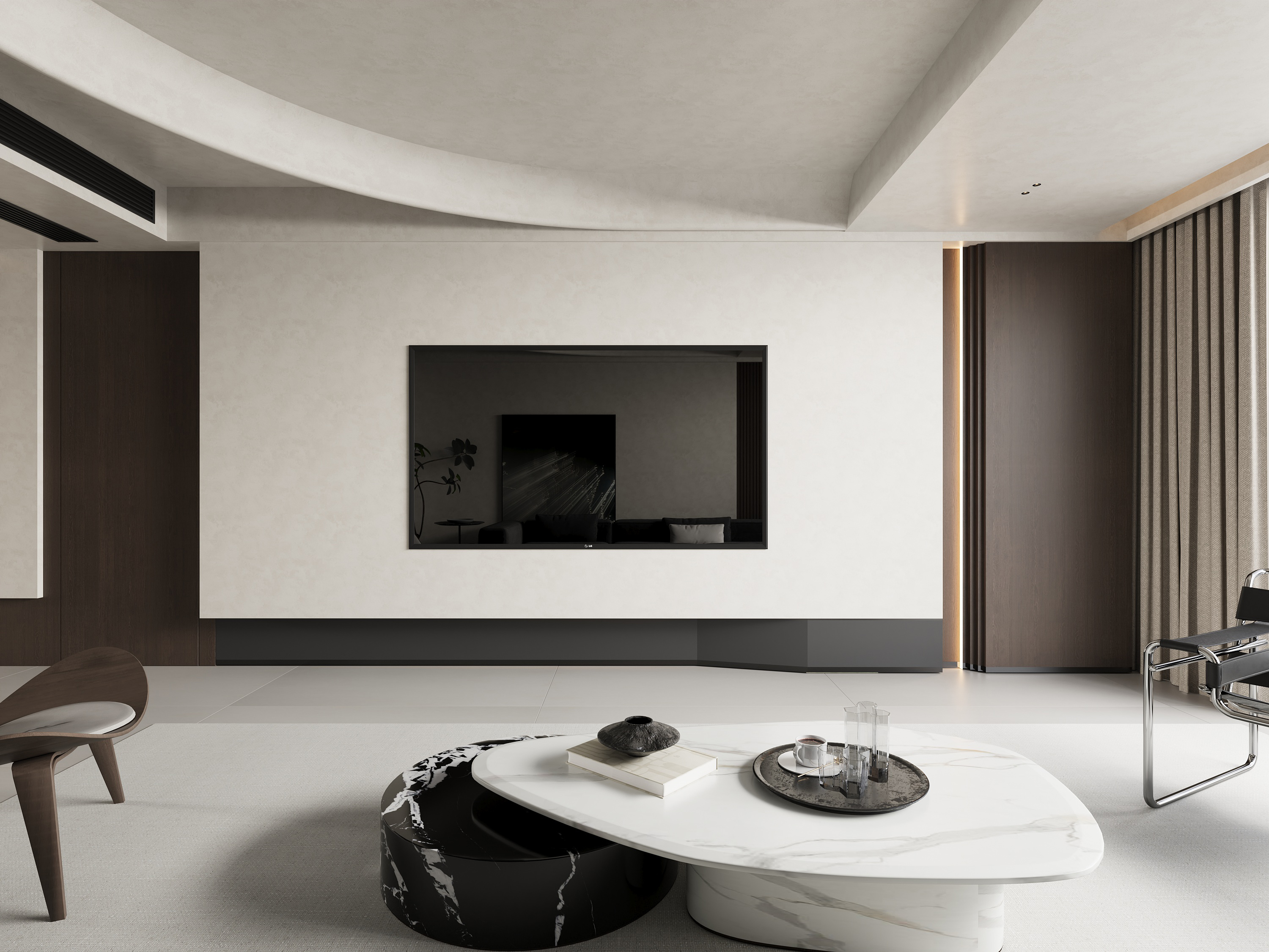 意式轻奢|从不在堆砌符号  用材质的碰撞 光影的层次-2